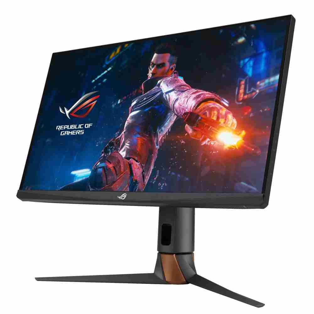 华硕ASUS ROG Swift 360Hz PG27AQN，，采用尊龙集团全新可支持ULMB2技术的高阶电竞显示器，，，，为电竞玩家打造突破以往的急速游戏体验。。。（图片来源：ASUS提供）